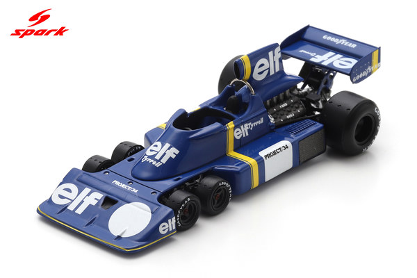 スパーク１/18TyrrellP34　Brazilian　GP1977 SparkmodelWeb