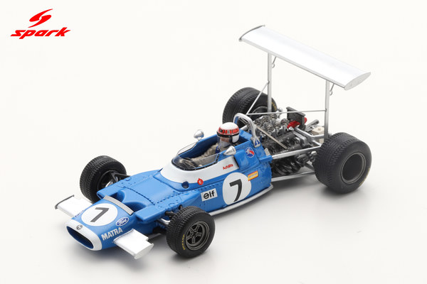 スパーク製　マトラＭＳ８０　1／１８　１９６９フランスグランプリ　ベルトワズ仕様 SparkmodelWeb