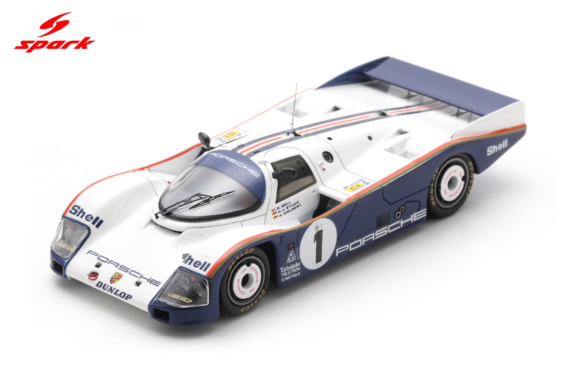 spark 1986 ル・マン 24h Porsche 962C #10 SparkmodelWeb