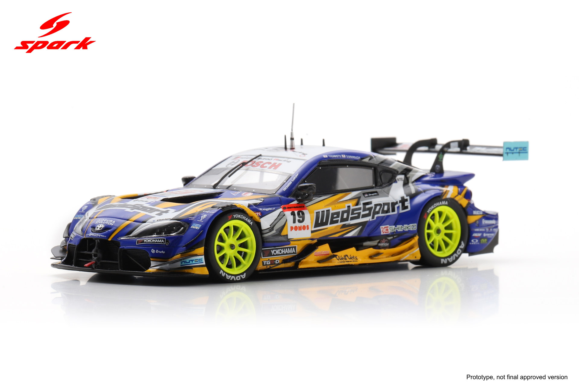 GRスープラ 1/64 TGR TEAM WedsSport BANDOH SparkmodelWeb